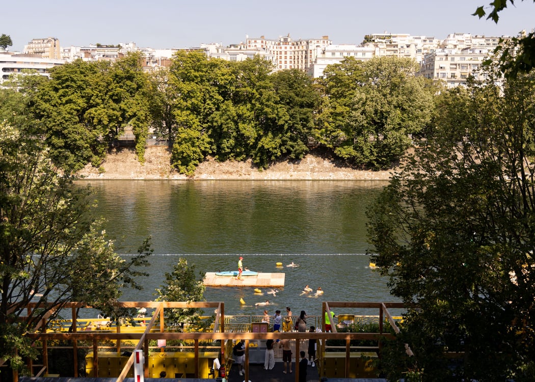 Baignade Bercy 2