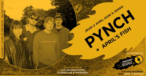 Pynch + April’s Fish en concert (côté Records) 1