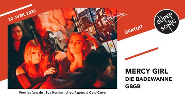 Pop Mercy Girl • Die Badewanne • GBGB 1