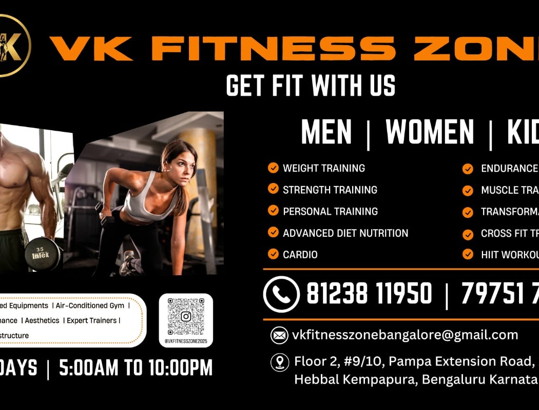 VK Fitness Zone Gym 1