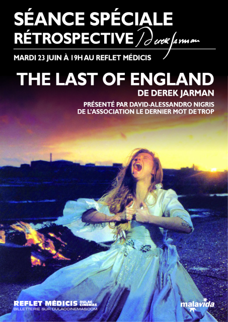 SÉANCE SPÉCIALE - RÉTROSPECTIVE DEREK JARMAN : THE LAST OF ENGLAND 1