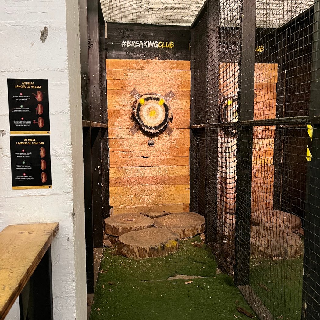 Breaking Club - Bar, lancer de haches, rage room, splash room 1