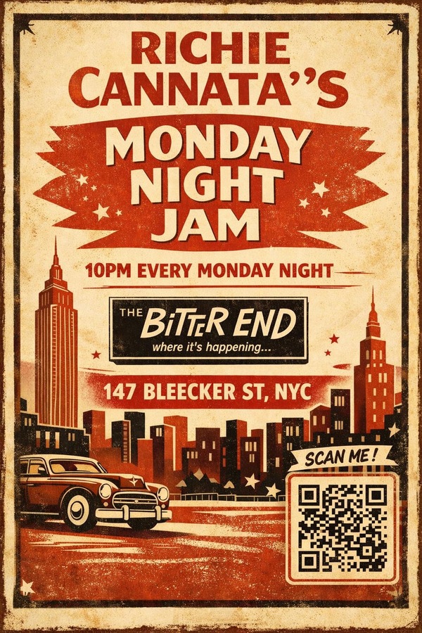 Richie Cannata's Monday Night Jam 1
