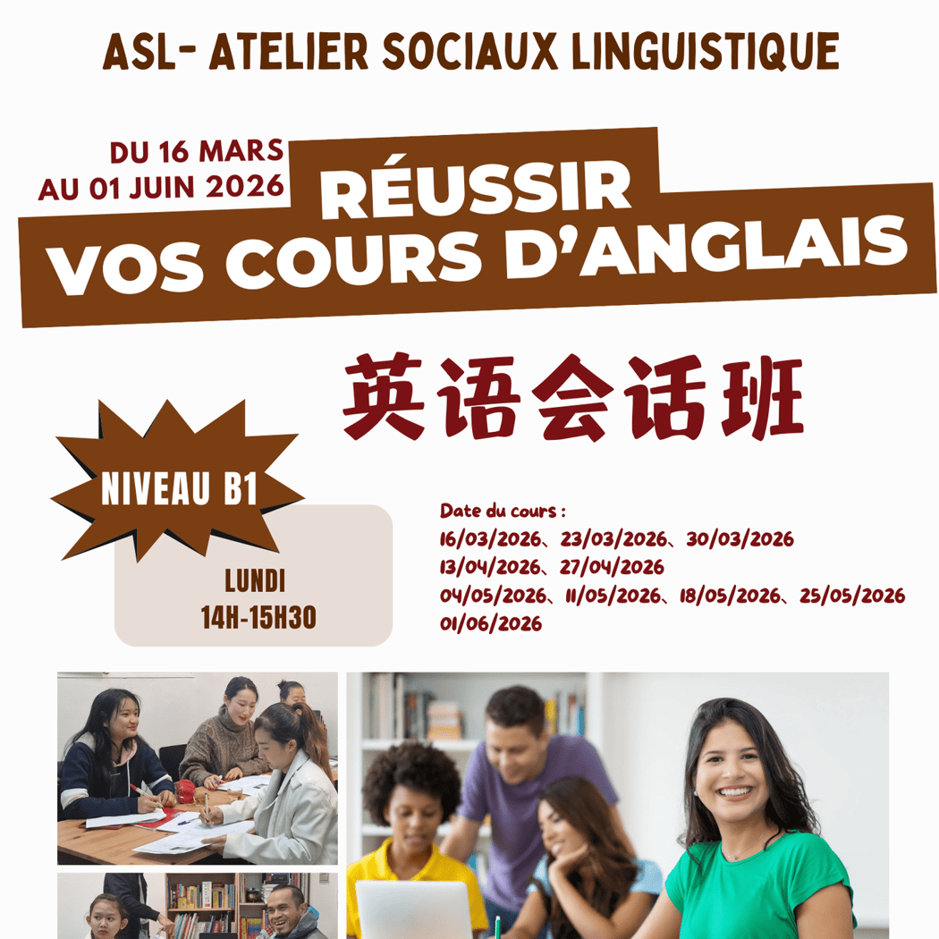 Cours d'anglais - Conversation en anglais 1