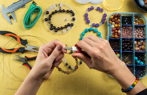 Jewelry Making Class with Phyllis 1