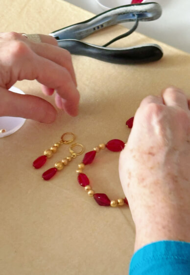 Earring Jewelry Making Class 1
