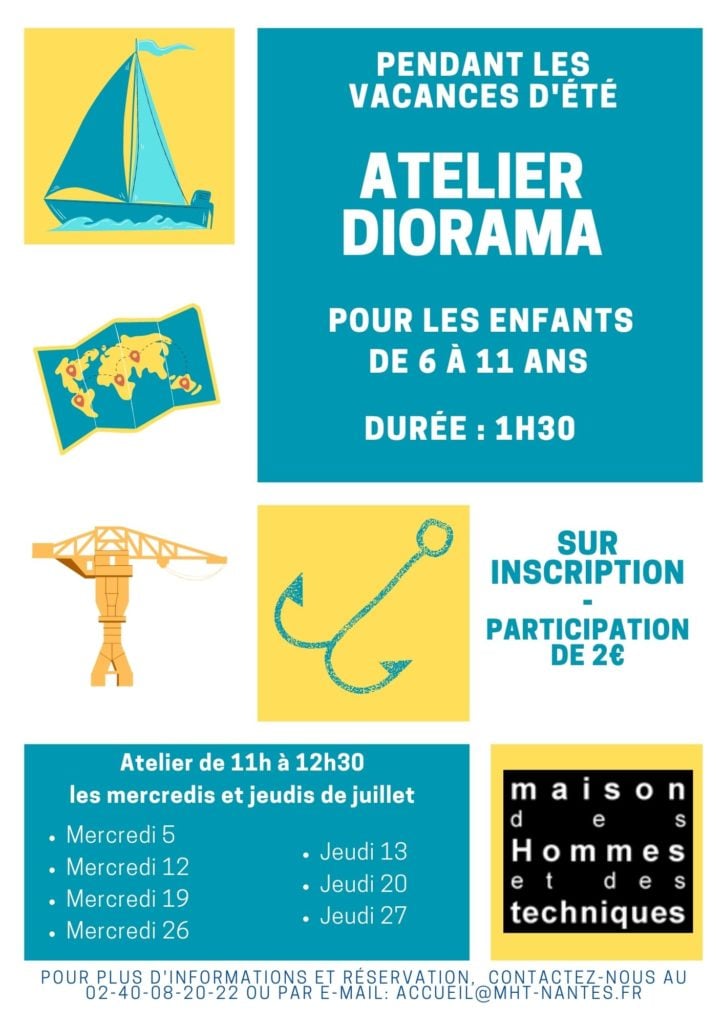 Ateliers diorama « Fabrique-moi un bateau » 1