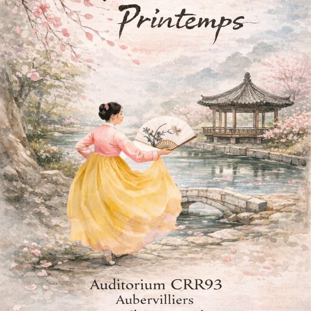 Vent du printemps, danse traditionnelle coréenne 1