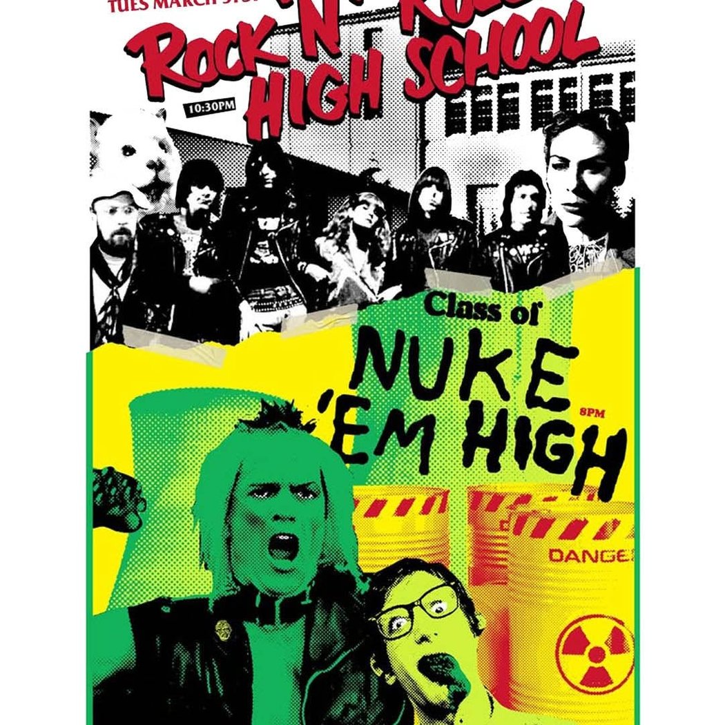 8Ball Movie Night: Class of Nuke 'Em High & Rock 'N' Roll High School 1