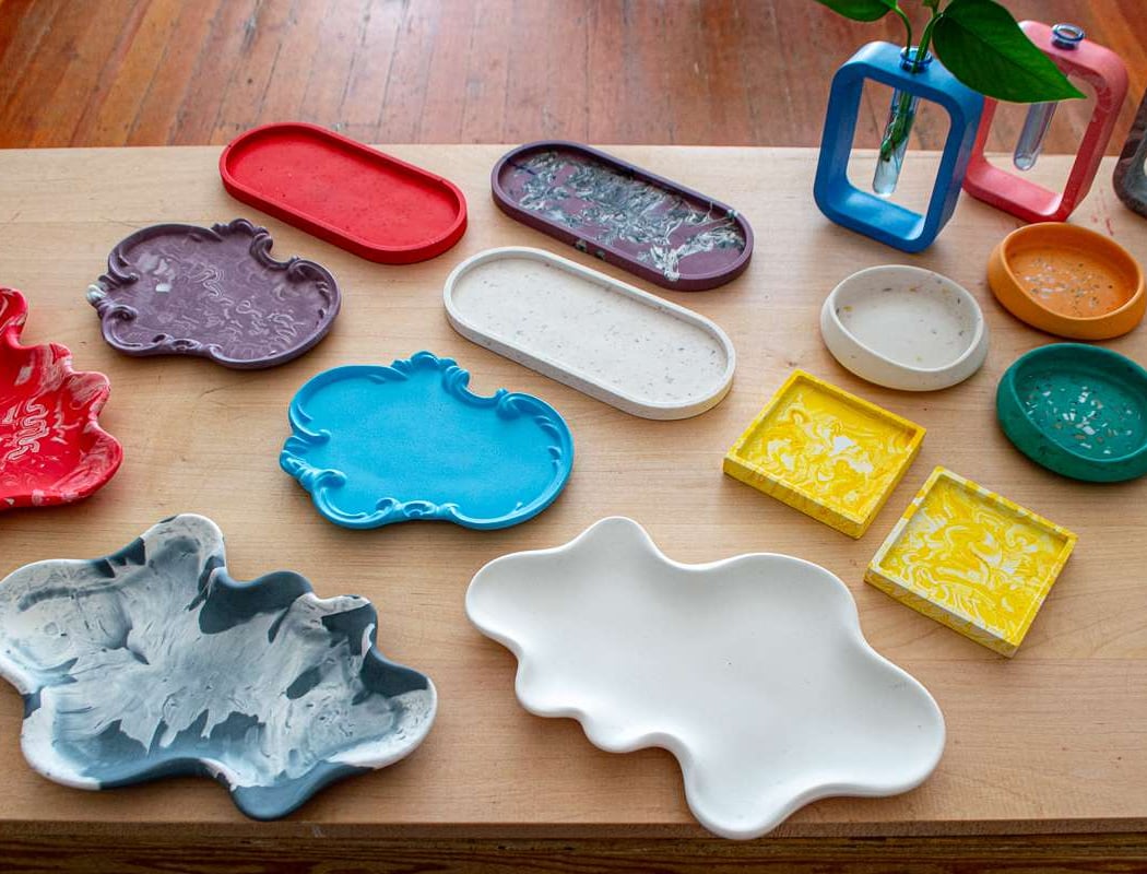 Jesmonite Housewares: Eco-friendly Casting with Jesmonite & Terrazzo 1