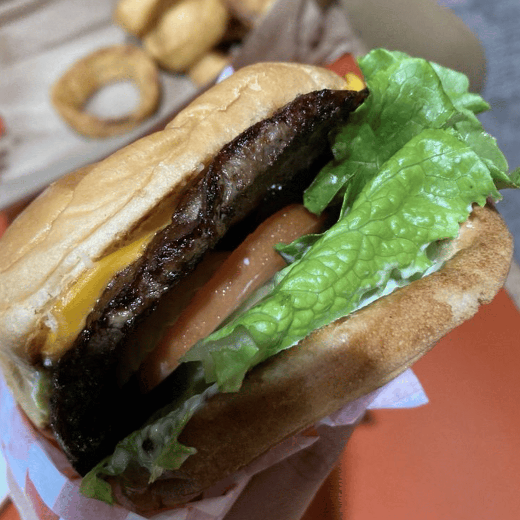Ahn's Quarter Pound Burger 2