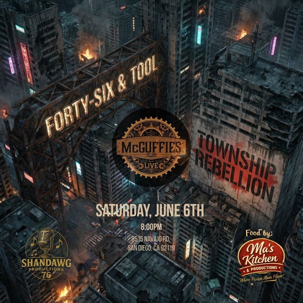 Township Rebellion with Forty Six & Tool (Rage Against & Tool Tributes) 1