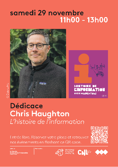 Dédicace avec Chris Haughton 1