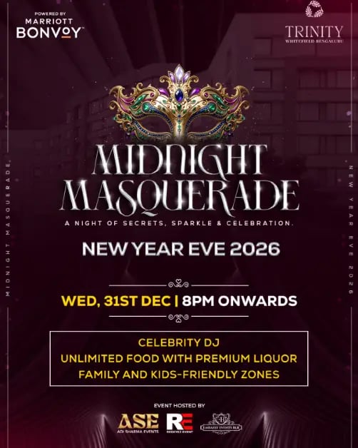 Midnight Masquerade – NYE 2026 1
