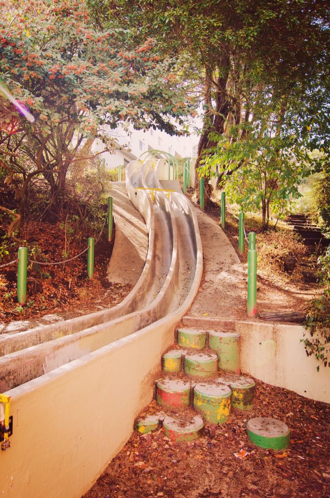 Seward Park Concrete Slides 2