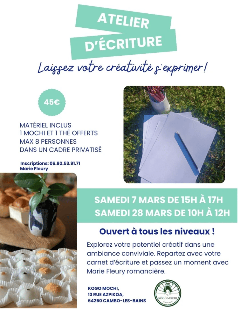 Atelier d'écriture 1