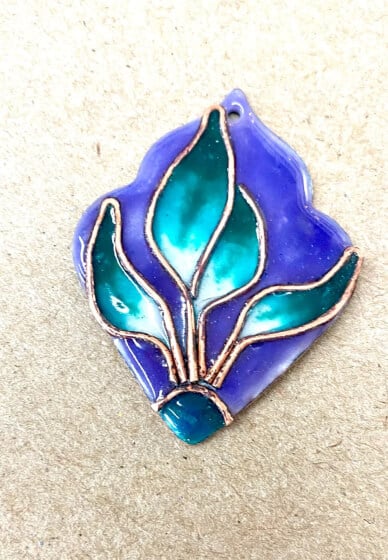 Cloisonné Enamel Pendant Making Class 1