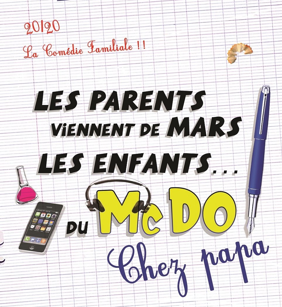 Les Parents Viennent de Mars...Les Enfants du McDo, Chez Papa 1