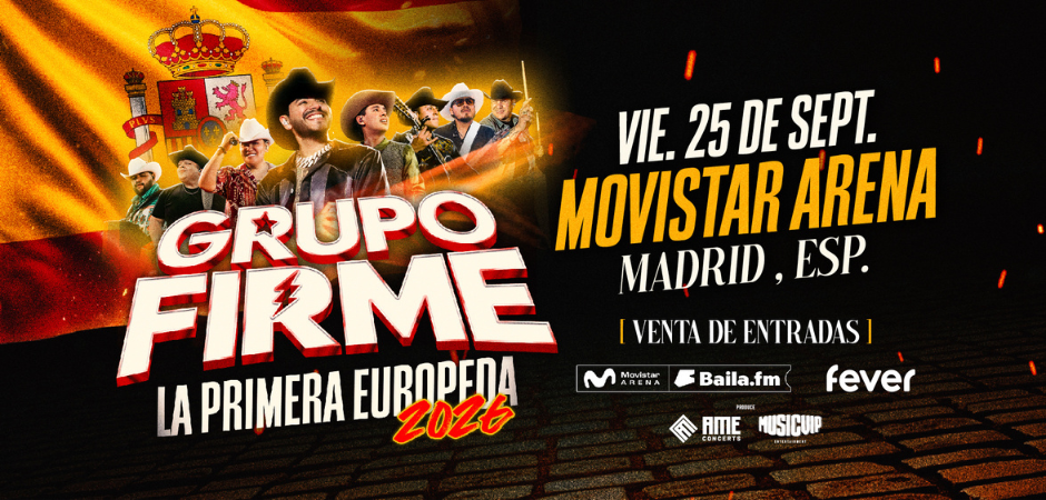 Grupo Firme - La Primera Europeda 2026