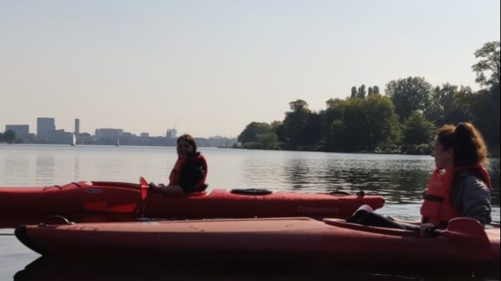 Kajakpaddeln am Donnerstag 1