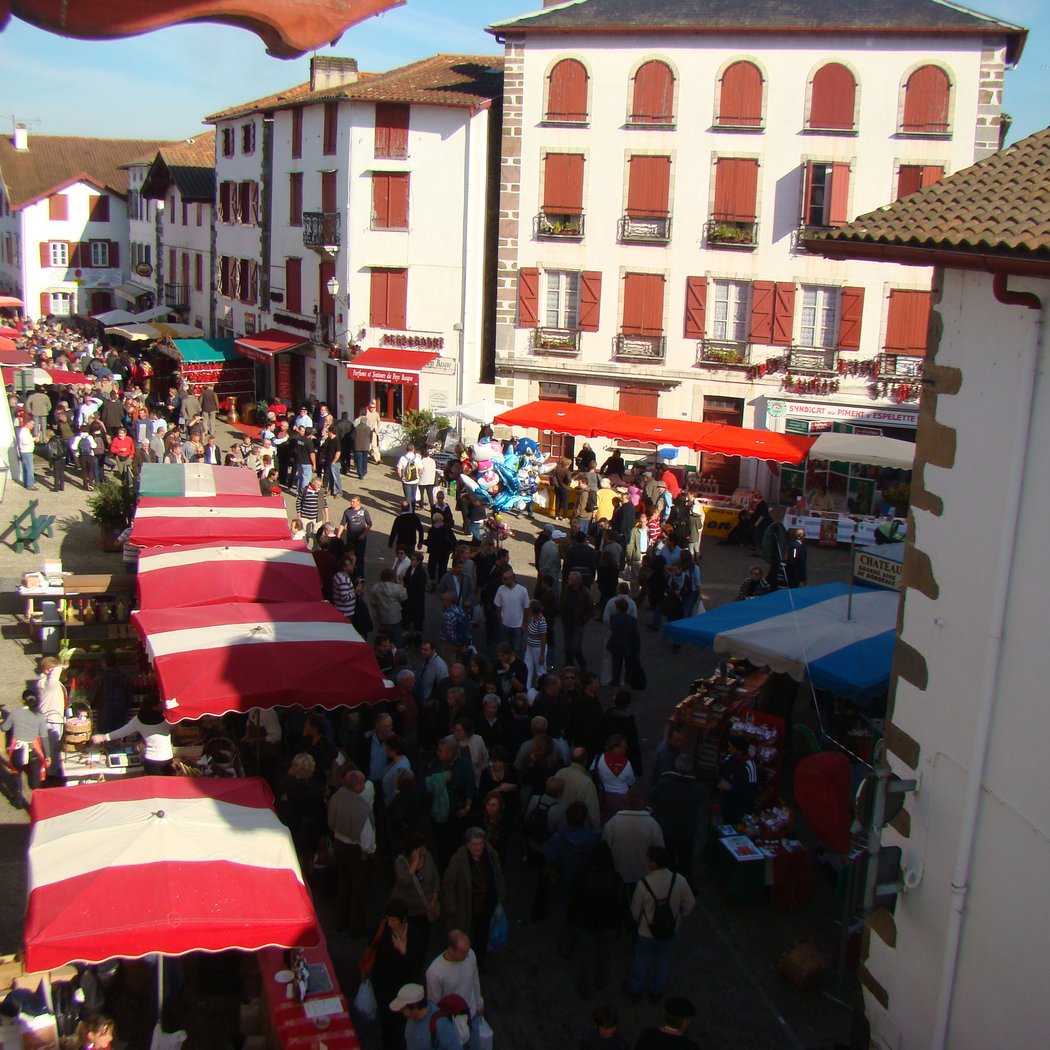 Marché traditionnel d'Espelette 3