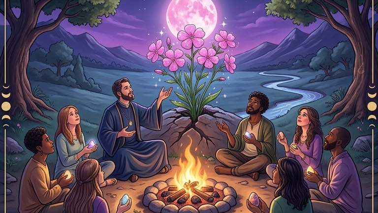 The Sacred Eruption: A Full Moon Circle 1
