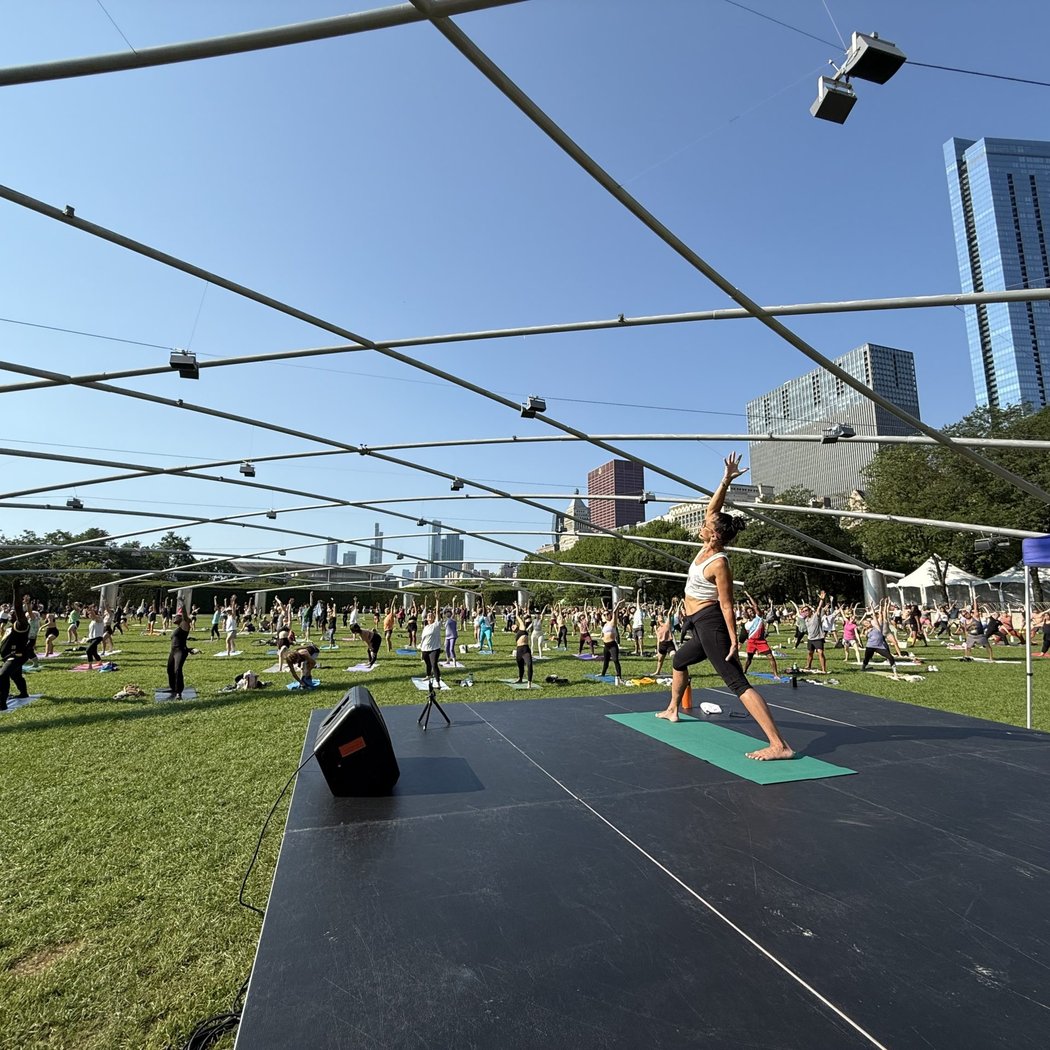 Millennium Park Summer Workouts 3