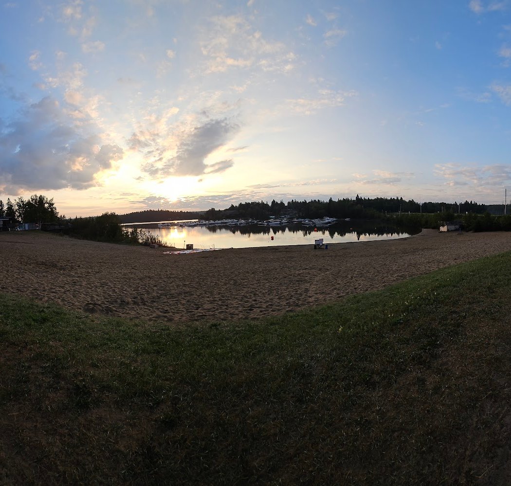 Plage publique Dam-en-Terre public beach 2