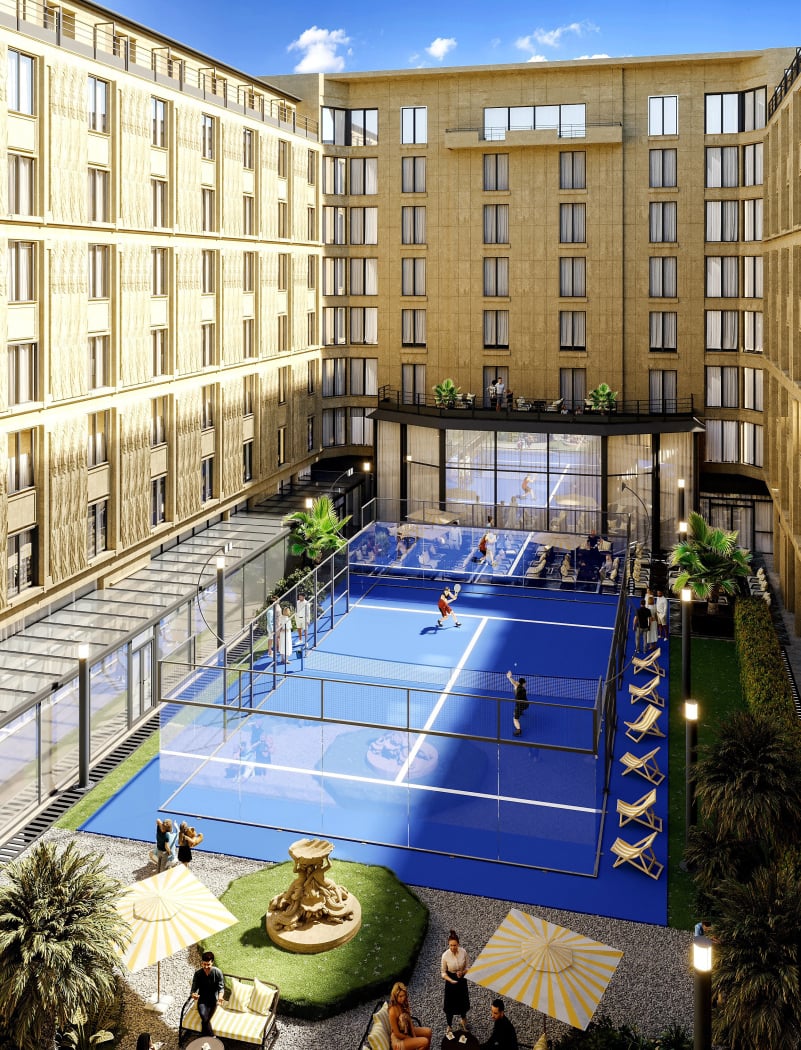Padel in Paris: 5-star court experience 1