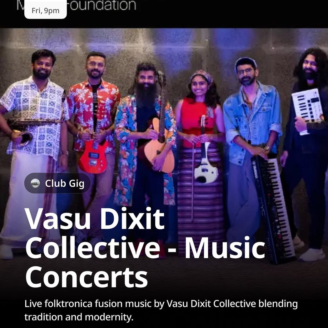 Vasu Dixit Collective – Music Concert 1