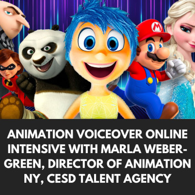 Animation Voiceover Online Intensive with Marla Weber-Green 1