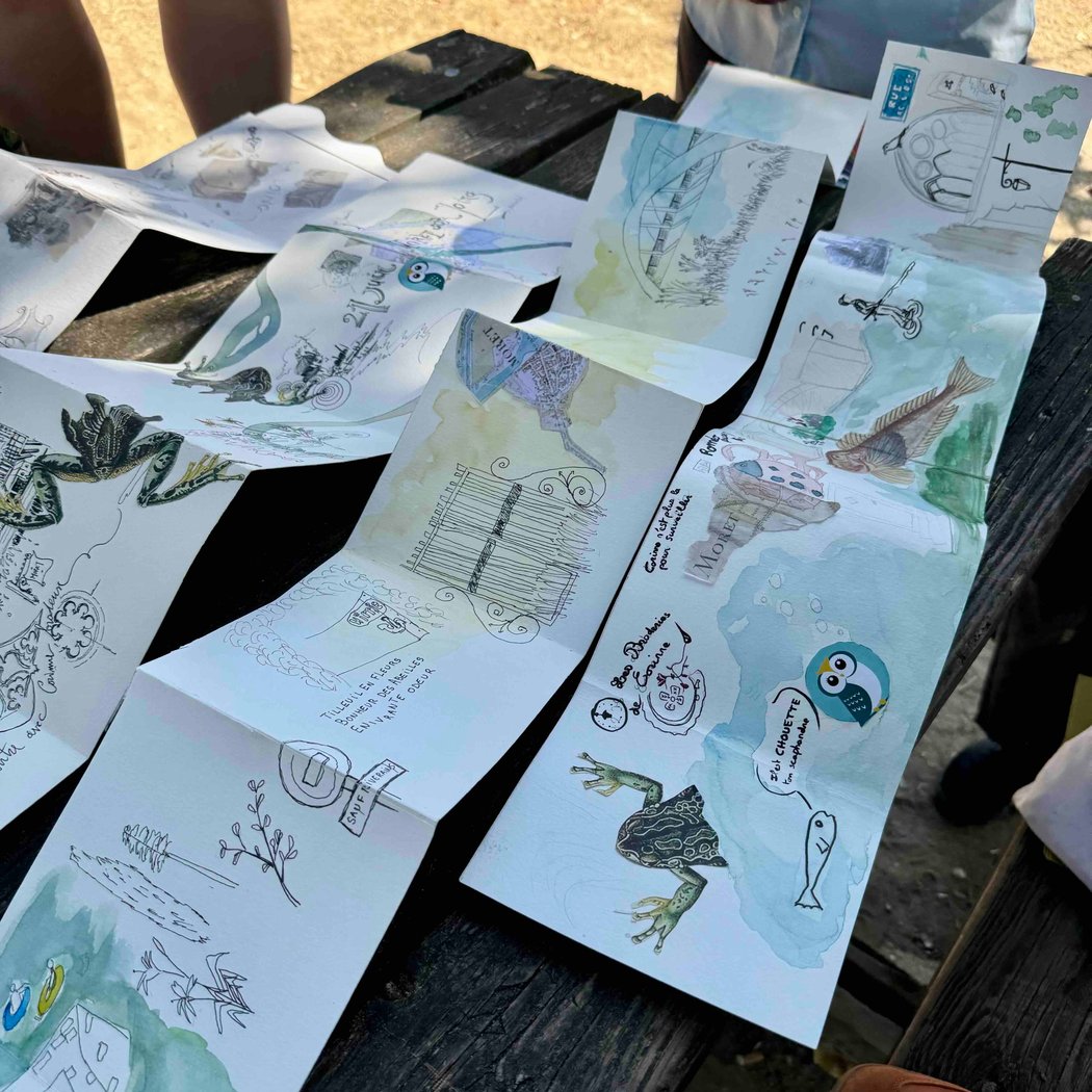Stage carnet de voyage d'automne 1