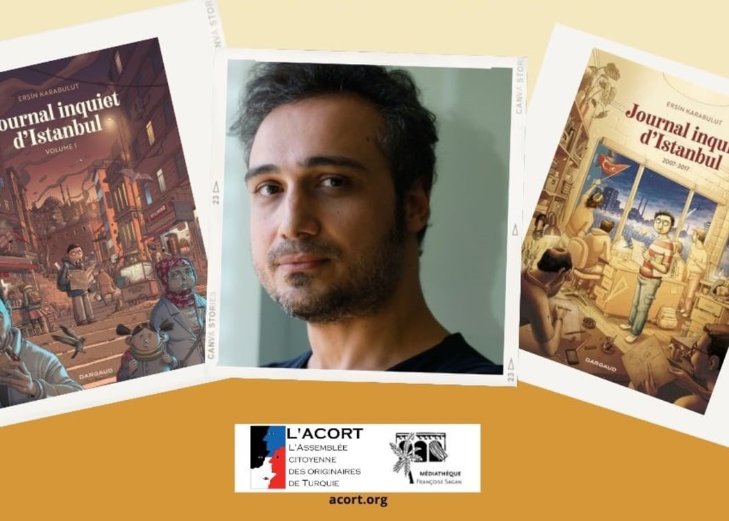 Rencontre avec l'auteur de bande dessinée, Ersin Karabulut 1