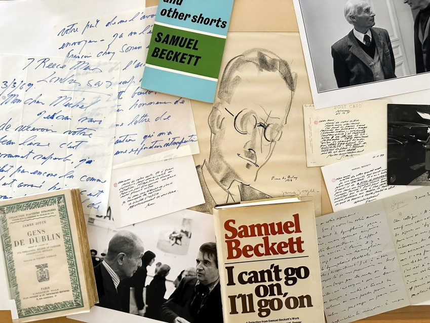 Amitiés littéraires : florilège de la Bibliothèque littéraire Jacques Doucet 1