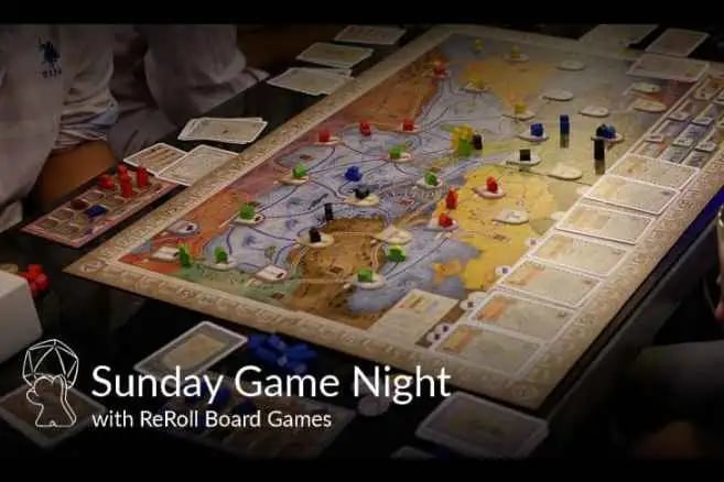 Sunday Game Night with ReRoll Board Games 1