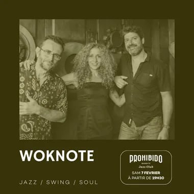 Prohibido Biarritz Jazz Club – Woknote 1