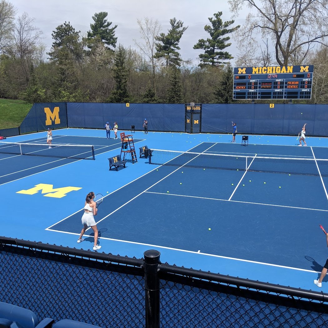 Women's Tennis vs Michigan Invitational 2