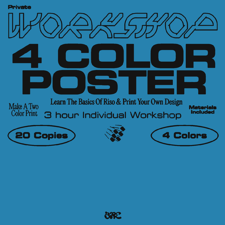 Private Workshop 4 Color Poster 1
