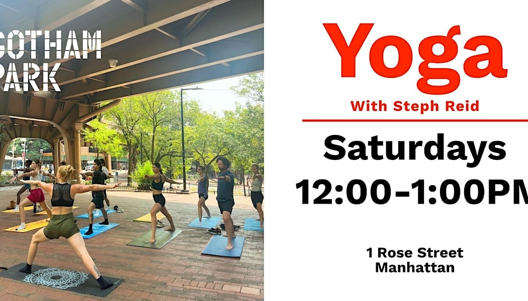 Yoga with Steph Reid at Gotham Park
