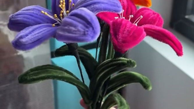 Atelier DYI | Bouquet de lys 1