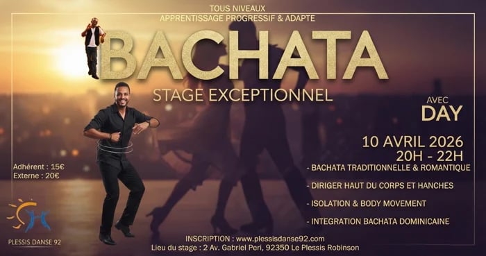 Stage de Bachata Traditionnelle et Romantique 1