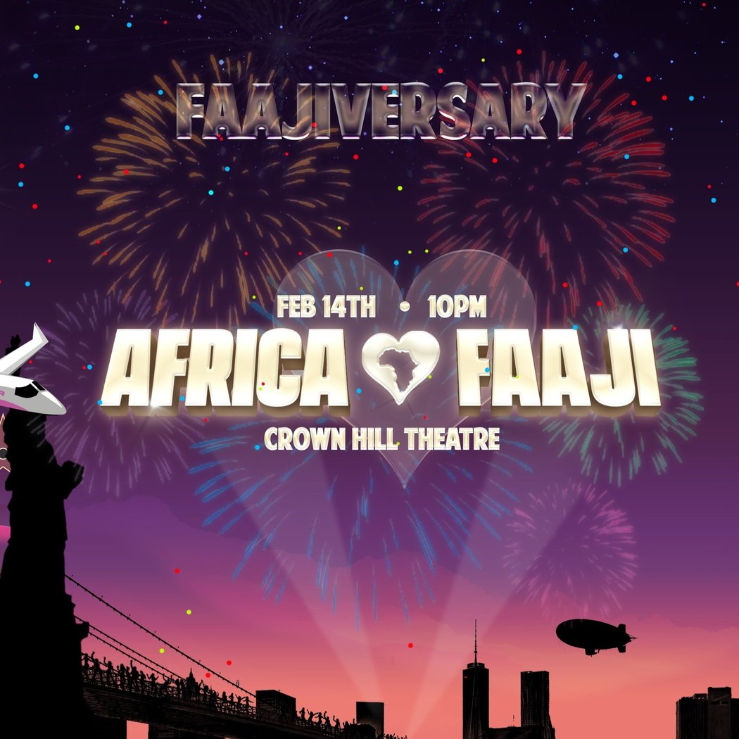 FAAJI NIGHTS: 3 YEAR ANNIVERSARY 1