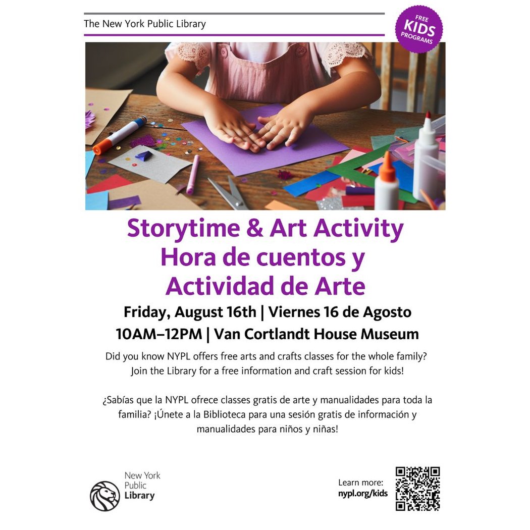 Kids Story Time and Art Activity Day 1