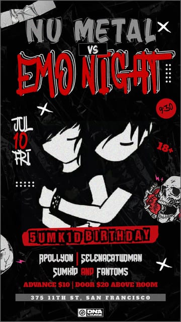 Nu Metal vs. Emo 1