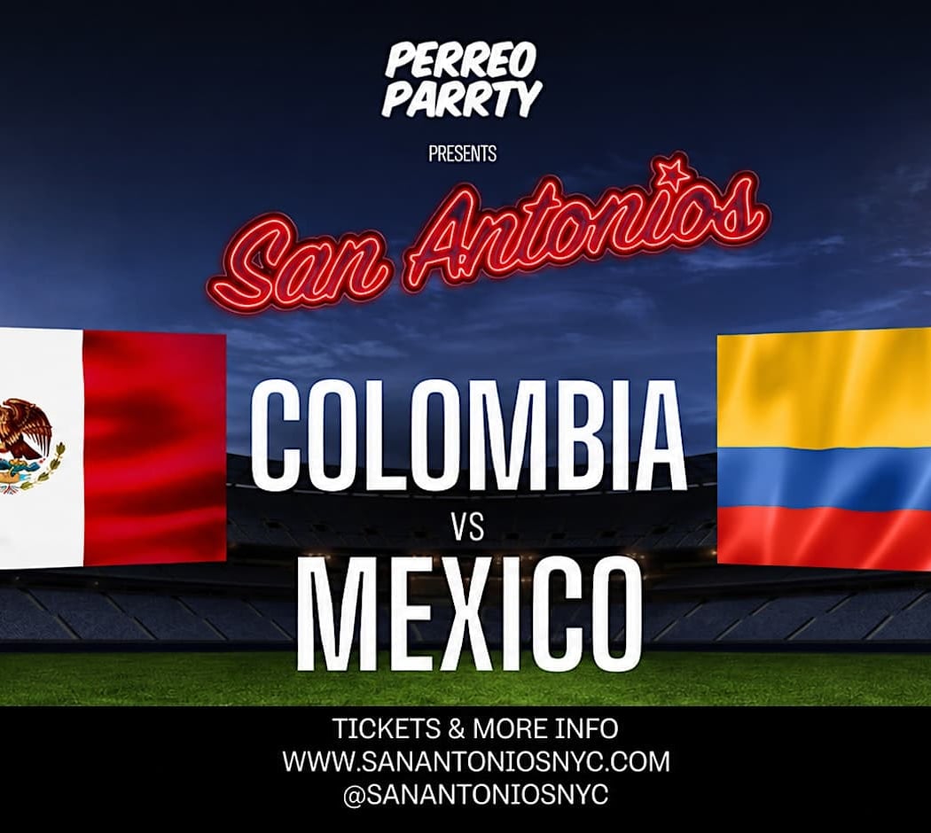 Colombia vs Mexico - Soccer Game Watch Party at San Antonios Reggaeton Bar