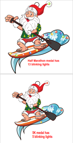 Christmas in July Half Marathon & 5K 1