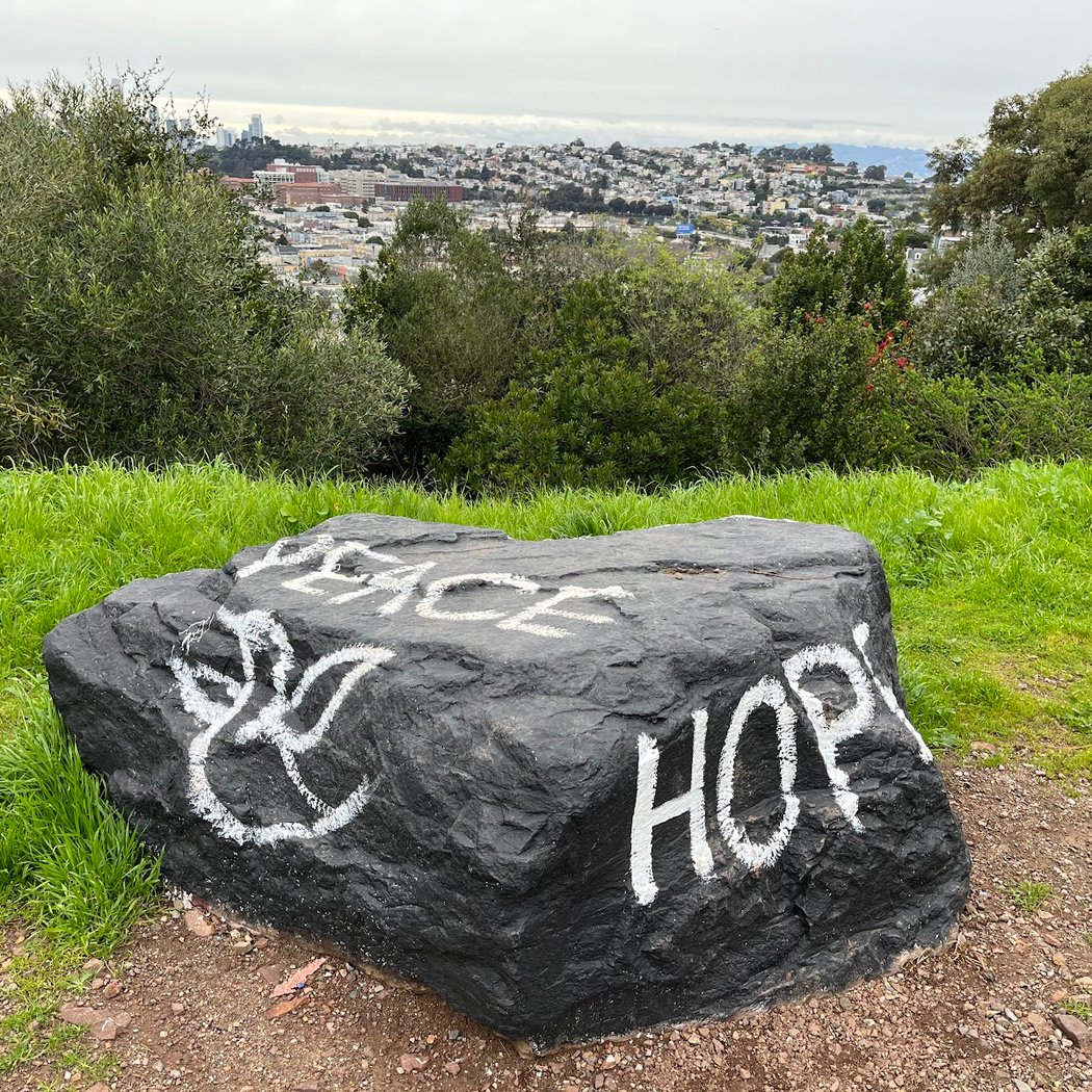 Bernal Painted Boulder 3