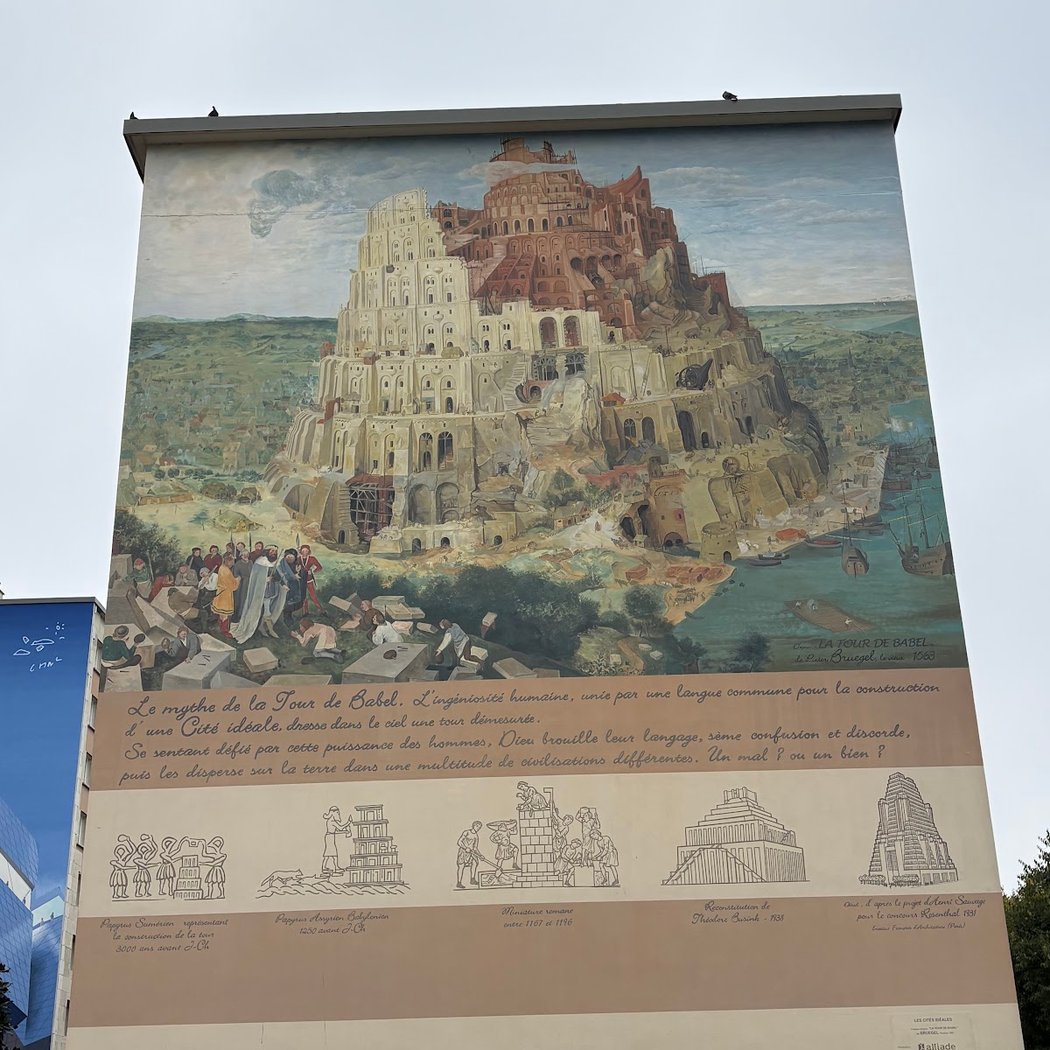 Fresques "La Tour de Babel" 1