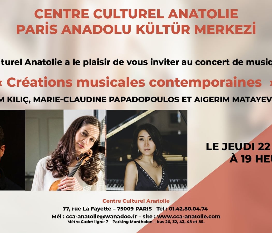 Créations musicales contemporaines 1