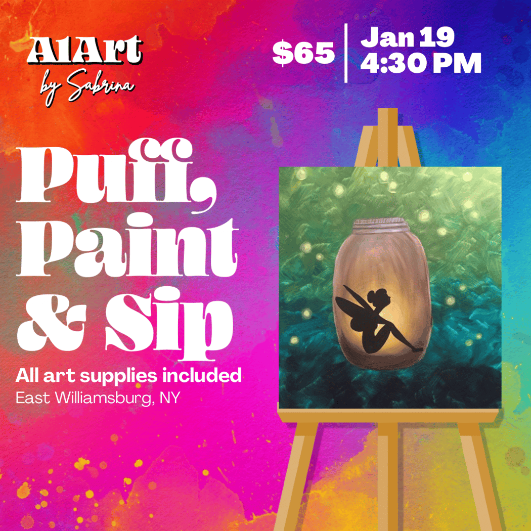 Puff, Paint and Sip Art Studio 1